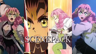 Mitsuri Kanroji Scenepack Fight Scenes  HD - Demon Slayer | NO SUBTITLES + OPENING SCENES!