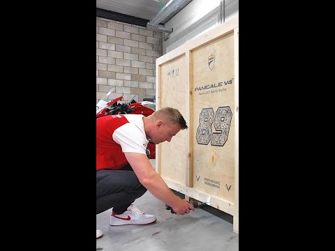 Unboxing 2024 Ducati Panigale V4 Moto GP Jorge Martin Replica #shorts