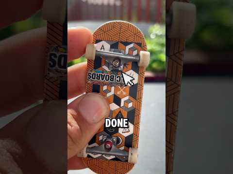 FINGERBOARD MAINTENANCE (Refresh) #fingerboard #fingerboarding #lcboards #skate #skater #skateboard