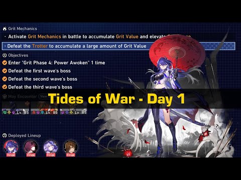 Only Trial Characters *FULL CLEAR* | Tides of War - Day 1 | Honkai: Star Rail 2.1