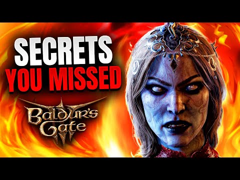 Baldur’s Gate 3 - 9 SECRETS & Rare Dialogue You Probably Missed