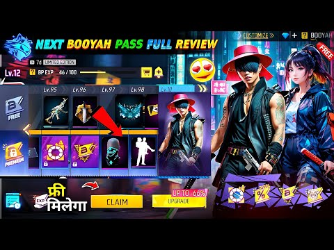 Next Booyah Pass Free Fire 🤯🥳😱 | May Booyah Pass Free Fire | june Booyah Pass Free Fire 2024