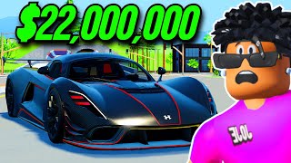 SPENDING $22,000,000 IN THE NEW ROBLOX DRIVING EMPIRE UPDATE