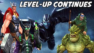 LEVEL UP EVENT COMPLETION CONTINUES #MCOC #kabam #levelup #levelupevent #moleman #archangel #diablo