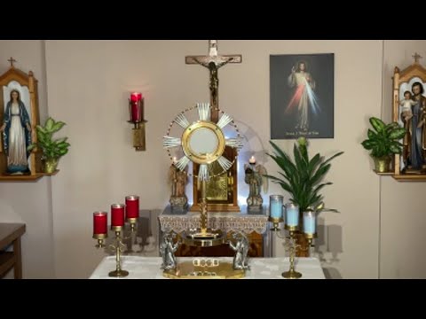 LIVE Eucharistic Adoration - Sisters of Divine Mercy