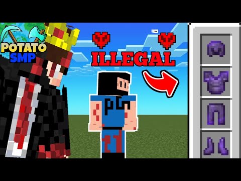 How I Kill @piranagaming-3 Using This ILLegal Armour | PoTaTo SMP