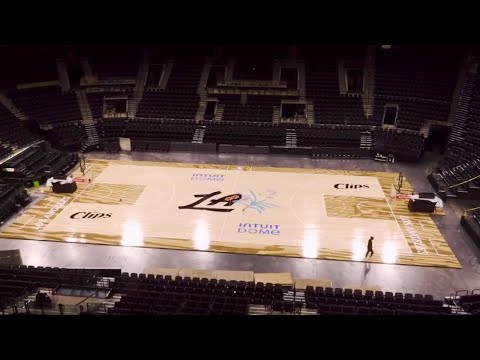 LA CLIPPERS CHANGED THE INTUIT DOME HOME COURT FOR THE NBA INSEASON TOURNAMENT