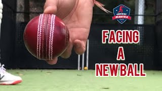 Facing a new ball in nets - How to prepare for trials - Cricket Batting Session- Batting Drills