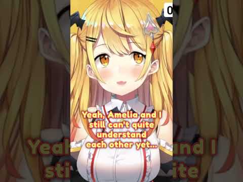 An Average Conversation Between Amelia Watson and Yozora Mel [Yozora Mel / hololive] #かぷかぷ動画 #shorts