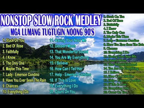 NEW NONSTOP SLOW ROCK MEDLEY 2023 - EMERSON CONDINO NONSTOP COLLECTION 2023