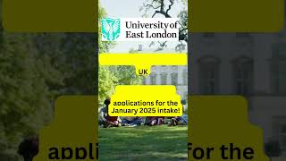 STUDY IN UK AT UNIVERSITY OF EAST LONDON  #STUDYINUK #LONDON #STUDYINLONDON #STUDYABROAD #education