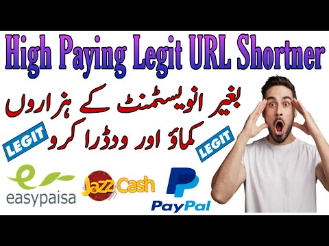 Online Earning in Pakistan | High Paying URL Shortener Site | 2020 | Earn without Investment