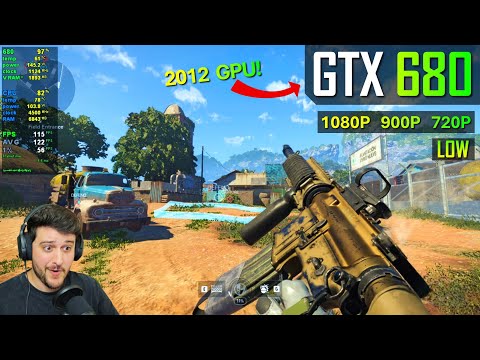 GTX 680 in XDefiant - it runs on a 12 year old GPU !!!