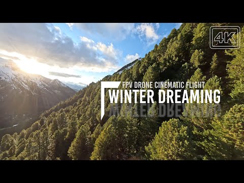 Breathtaking Mountain Flight: 4K FPV Drone Video with Calm Music