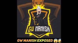 Gw Manish Exposed 😱 watch Till end @GW_MANISH  #shorts #trend #fact #gwmanish #fake #exposed #edit