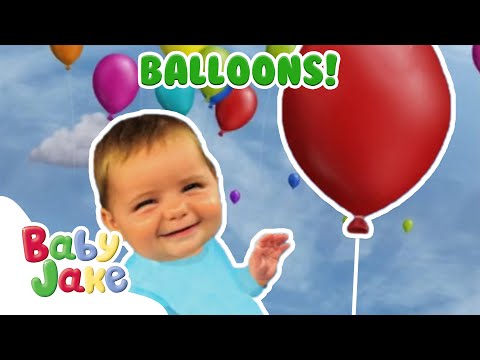 @BabyJakeofficial - 🎈 Flying with Balloons! 🎈 | Full Episode | TV Shows for Kids