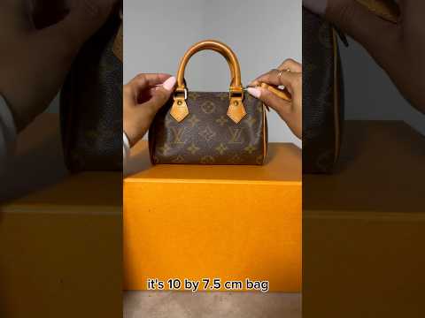 UNBOXING LOUIS VUITTON NANO SPEEDY 🧸 #luxury #unboxing #louisvuitton