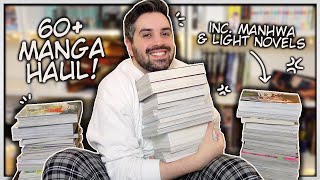 A Massive 60+ Manga Haul for 2024 📚 inc. Manhwa and Light Novels!