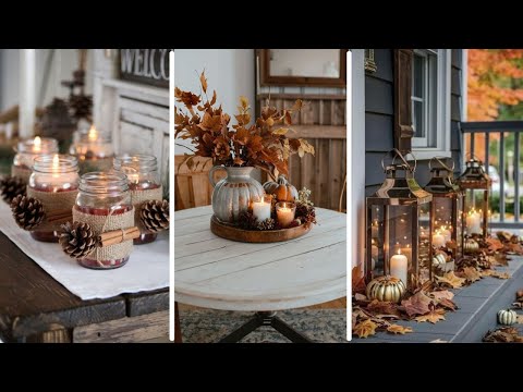 Inviting Fall Vignettes for a Cozy Cottage Look | Autumn Decor Inspiration