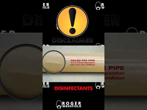 Why chlorine DESTROYS PEX pipe