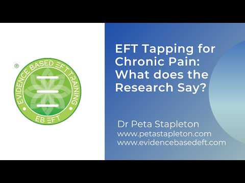 Research Spotlight EFT Tapping for Pain with Dr Peta Stapleton