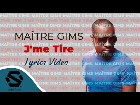 Maître Gims @GIMS - J'me tire (Lyrics Video) by SouFiane | سفيـــان