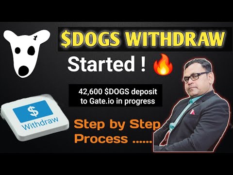 $DOGS AIRDROP WITHDRAW STARTED ! 🔥💸