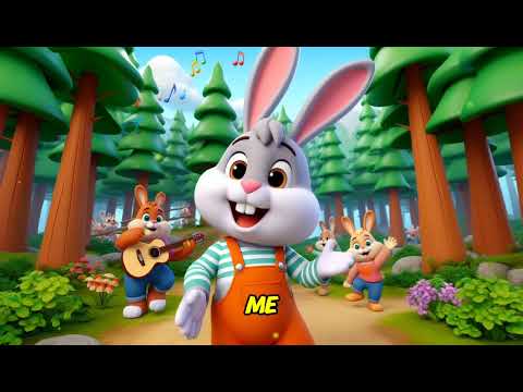 Bunny in the Forest: A Fun Song and Playful Journey for Kids | Sing, Play, and Explore