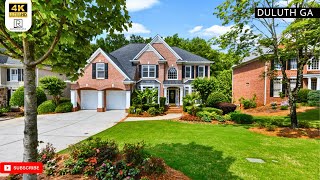 Huge Home for Sale in Duluth GA - 6 Bed, 4 Bath Full Basement in a Gated Community!