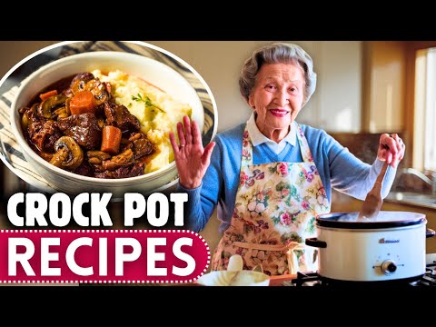 25 Forgotten Crock Pot Recipes Your Grandma Always Had on The Table!