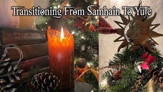 Winter Solstice Preparations 🎄 Pagan Yule Decorations - Cozy Decorate With Me!