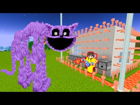 Catnap vs The Most Secure House - Minecraft