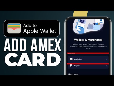 How To Add American Express Card To Apple Wallet (2024) Easy Tutorial