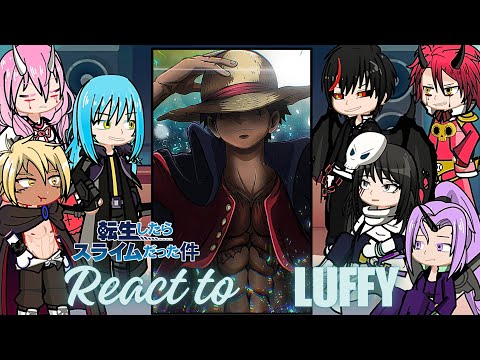 Rimuru Tempest react to Luffy gear 5 Strawhat family | Gacha life 2 | Onepiece Shanks