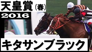 4センチ差の大接戦「内差し返した！キタサンブラック」【天皇賞(春)2016】