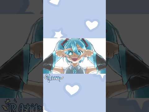 Miku Miku BEAM!!!! Magical Cure!!(animation by me) #vocaloid #mikuhatsune #hatsunemiku#miku