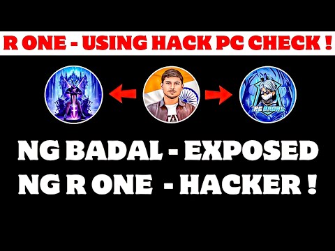 NG BADAL EXPOSED - NG R ONE Using Hack !💯🤬| NG R ONE - NO PC CHECK ?😮|@NonstopGaming_