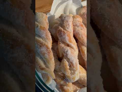 Homemade twisted bread rolls!