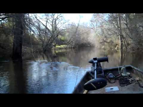 Landing the Boat behind my house