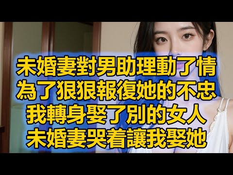 未婚妻對男助理動了情，為了狠狠報復她的不忠，我轉身娶了別的女人，未婚妻哭着讓我娶她