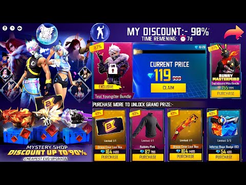 MYSTERY SHOP EVENT FF, SEPTEMBER EVENT FREE FIRE 2024 🥳 | FREE FIRE NEW EVENT | FF NEW EVENT