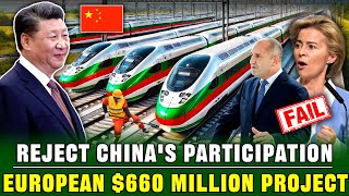 Under European Intervention, China Withdraws from Bulgaria's $660 Million High-Speed Rail Project!