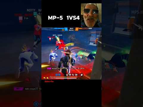 Intense 1vs4 clutch in clash squad aa shi wara vida song edits #freefire #shorts