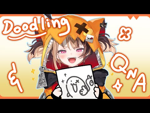 【YAPPIN DRAW】doodling and answering your questions!! #hololiveEnglish #holoJustice