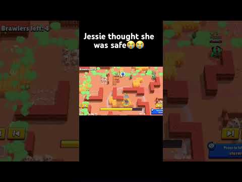 Jessie thought she was safe😭 #brawlstars #brawl #fyp #fypシ゚viral #viral