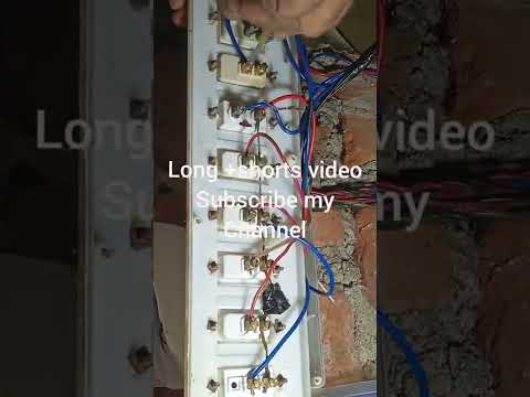 fix connection in switch #shorts #electrical #vairalvideo