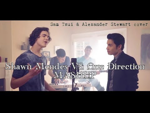 ► Shawn Mendes VS One Direction MASHUP - Sam Tsui & Alexander Stewart cover 中文翻譯