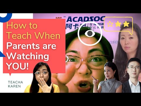 How to Teach When Parents are Watching YOU! | Impress the Parents | Avoid ESL Teaching Complaints