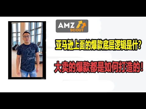 【AMZ SCOUT亚马逊官方直播】亚马逊上的爆款都是如何打造的！