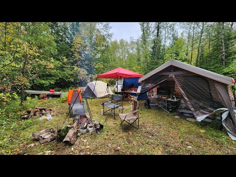 DUCK CAMP Grandpa and Zach's Camp.